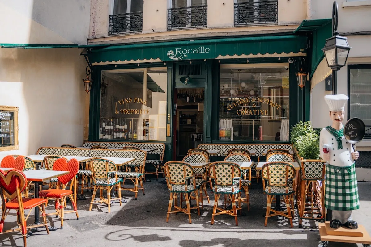 Rocaille - Bistrot, terrasse, vins