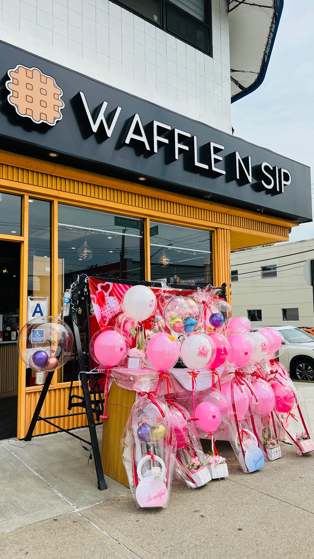Waffle N Sip | Coffee and Waffle | Waffle Dog & Sandwich