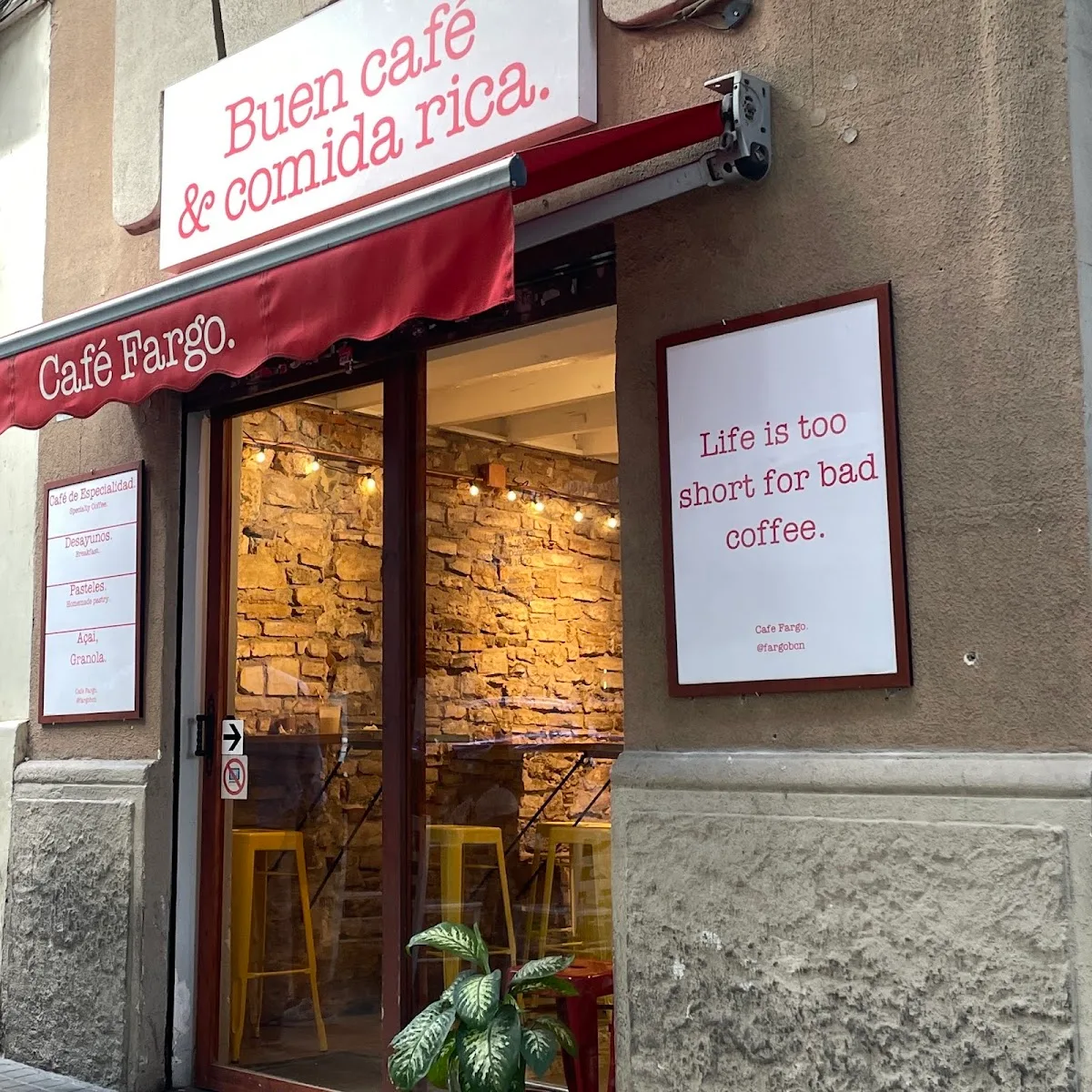 Café Fargo Specialty Coffee Sagrada Familia